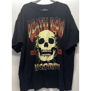 Vintage (Looking) Death Row Records T-Shirt‎ Men's 3X